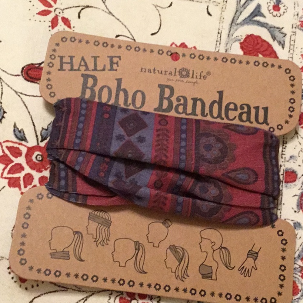 New Natural Life Half Boho Bandeau